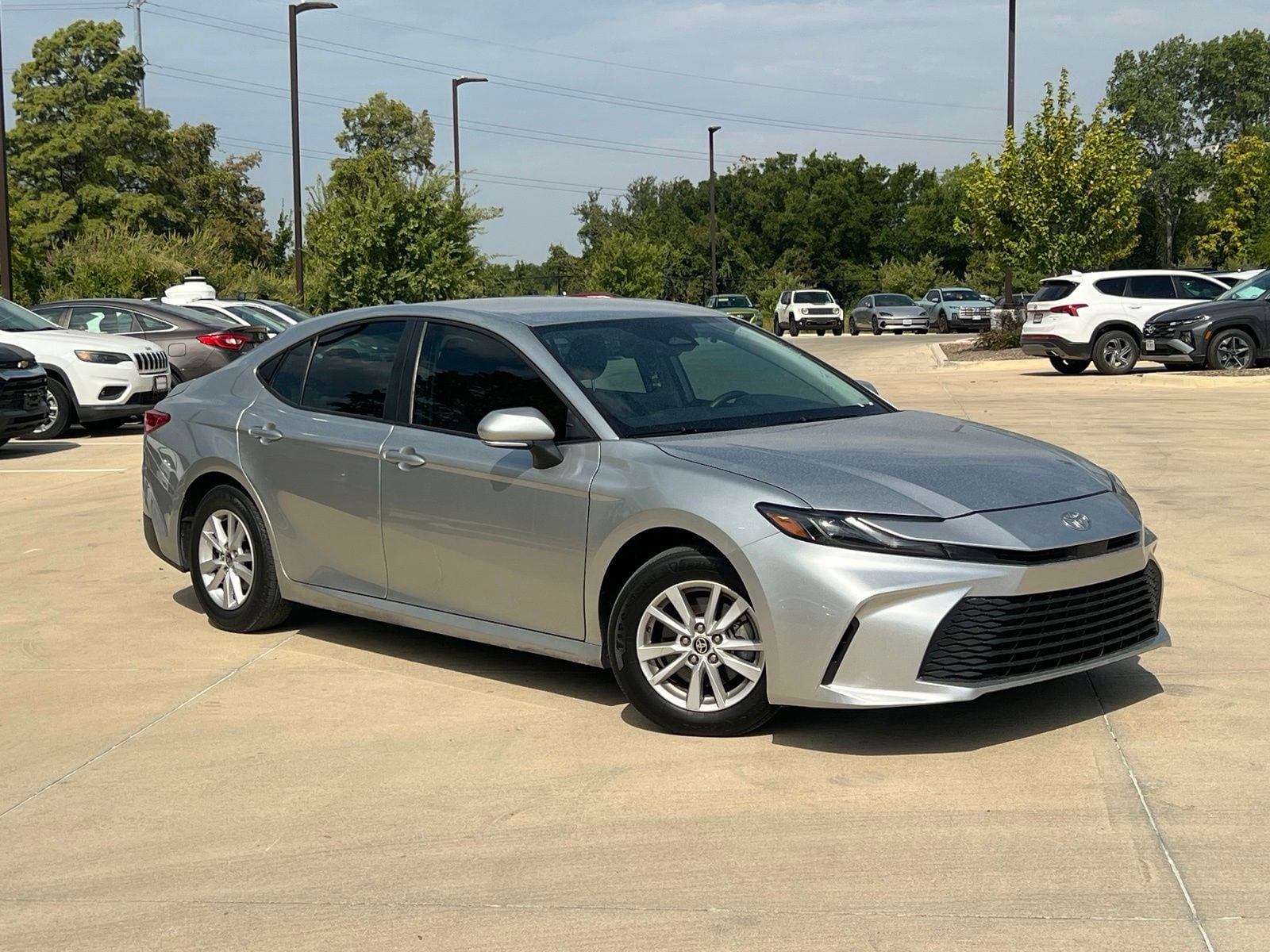 Celestial Silver 2026 Toyota Camry Sedan Front-Wheel Drive Continuously Variable Transmission