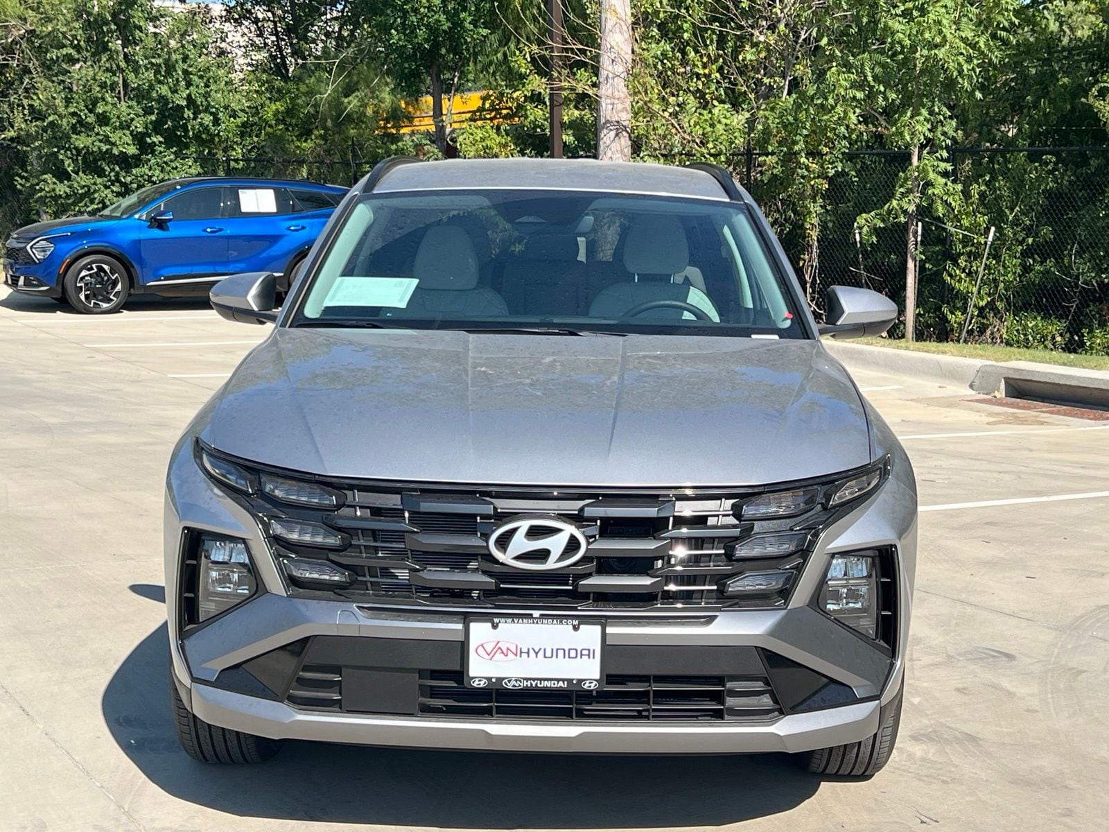 Shimmering Silver 2026 Hyundai Tucson Hybrid SUV / Crossover  Automatic