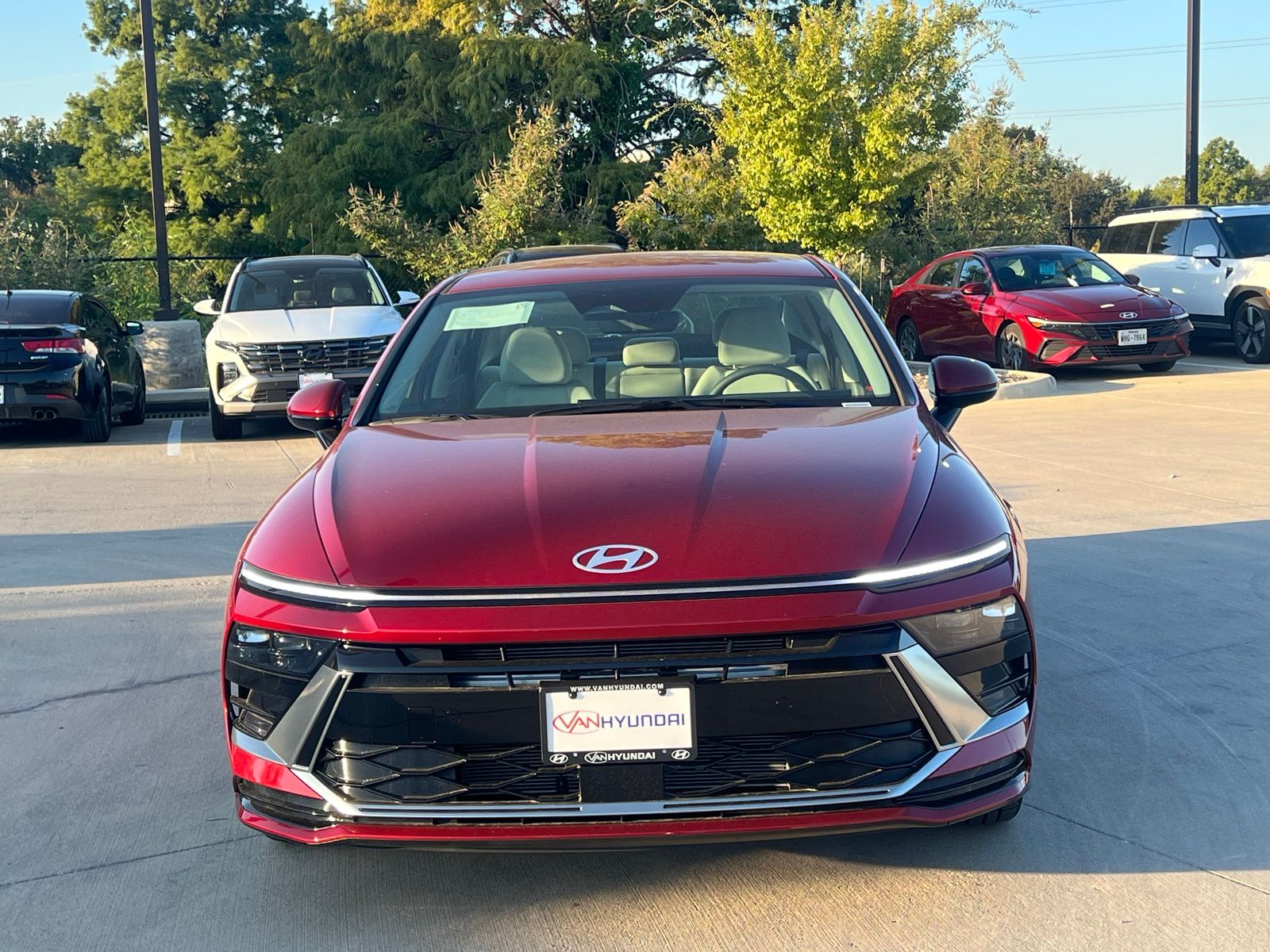 New 2026 Ultimate Red Hyundai SEL Sport image 2