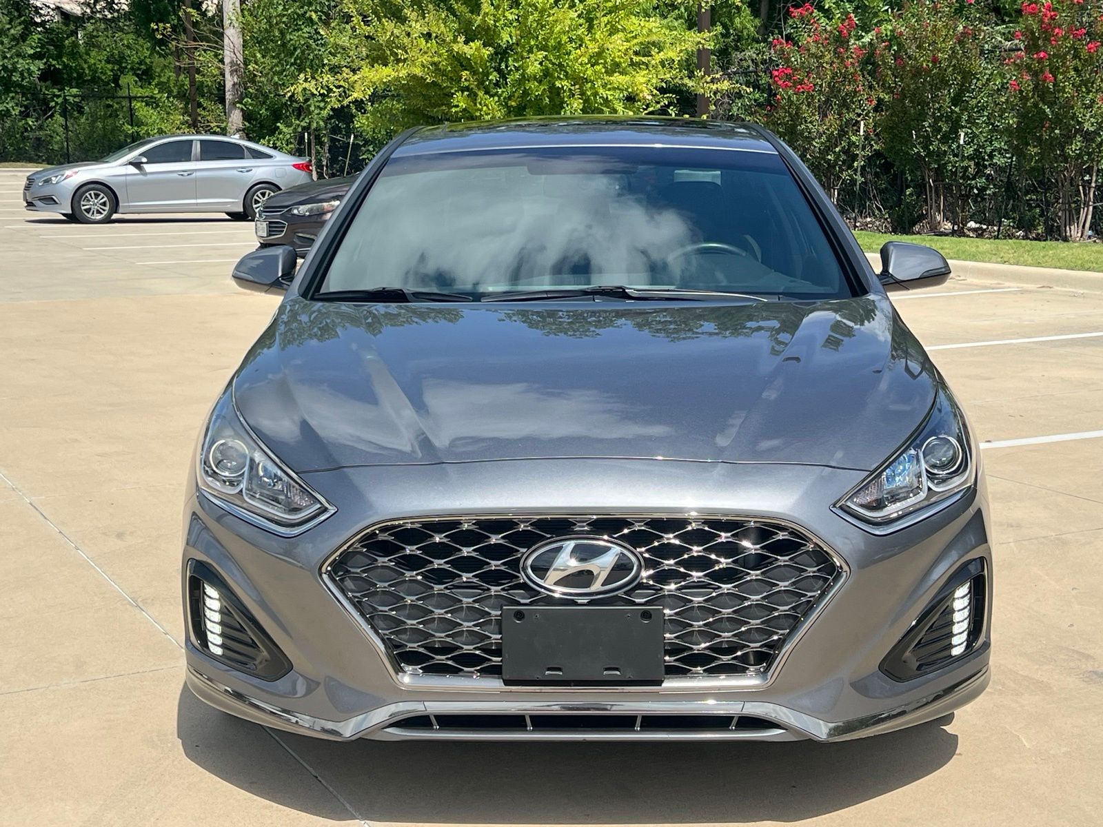 Used 2018 Hyundai Sonata Sport with VIN 5NPE34AF4JH723278 for sale in Carrollton, TX