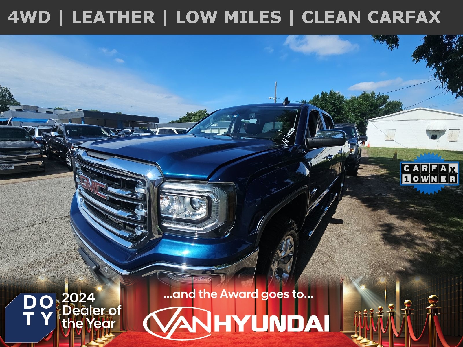 Used 2018 GMC Sierra 1500 SLT with VIN 3GTU2NECXJG268482 for sale in Carrollton, TX