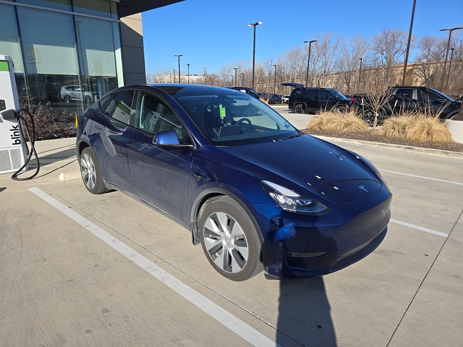 Used 2023 Tesla Model Y Long Range with VIN 7SAYGDEE8PA030191 for sale in Carrollton, TX