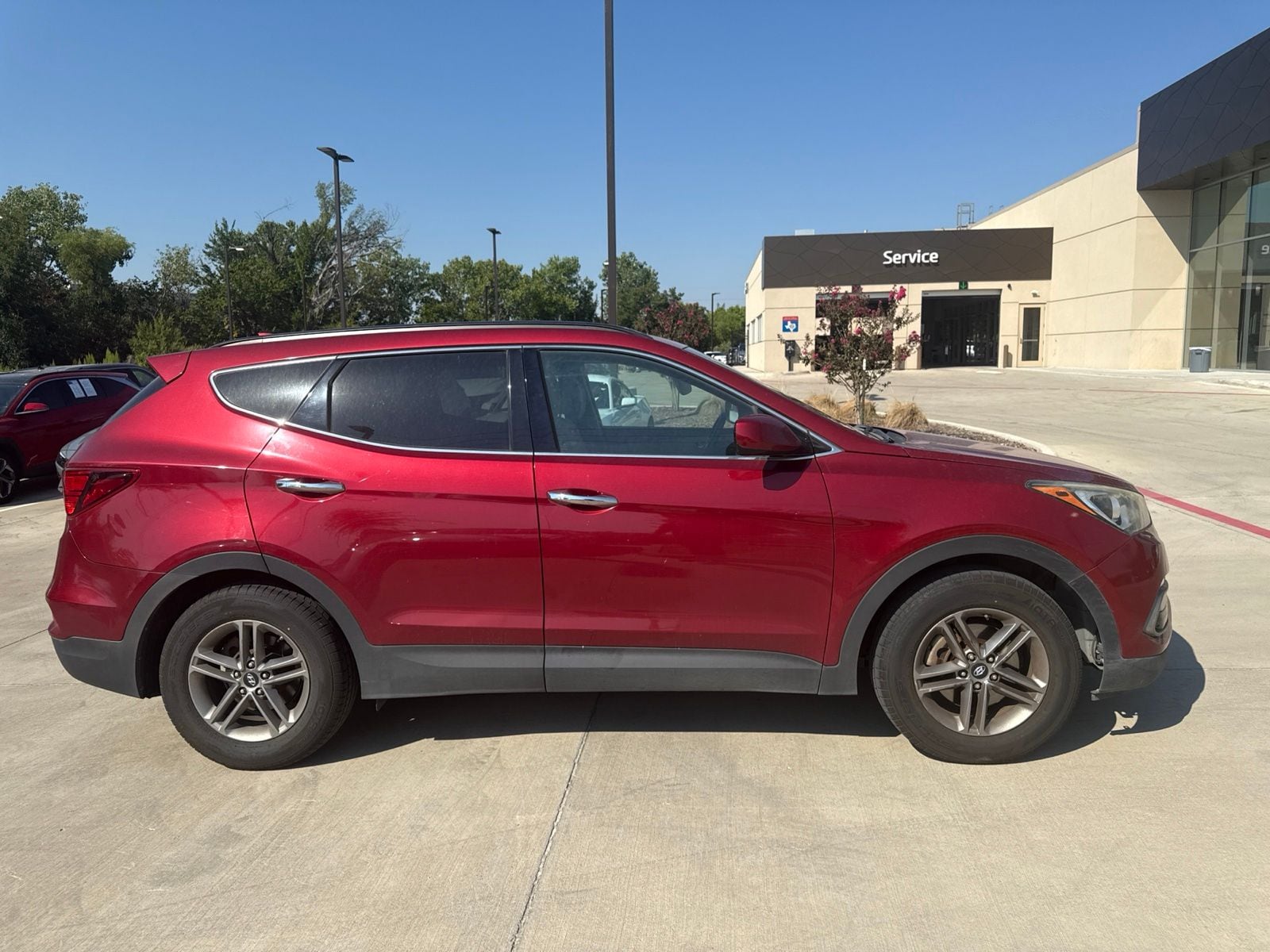 Used 2017 Hyundai Santa Fe Sport with VIN 5XYZU3LB8HG445893 for sale in Carrollton, TX
