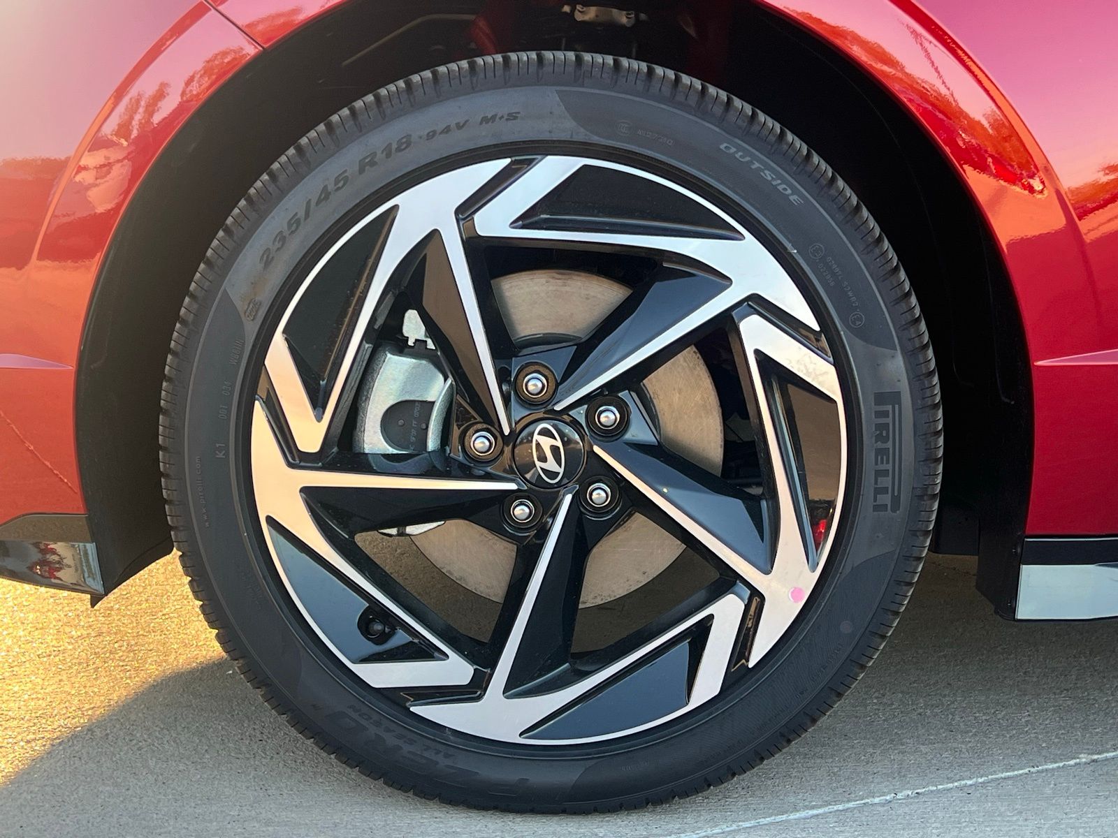 New 2026 Ultimate Red Hyundai SEL Sport image 8