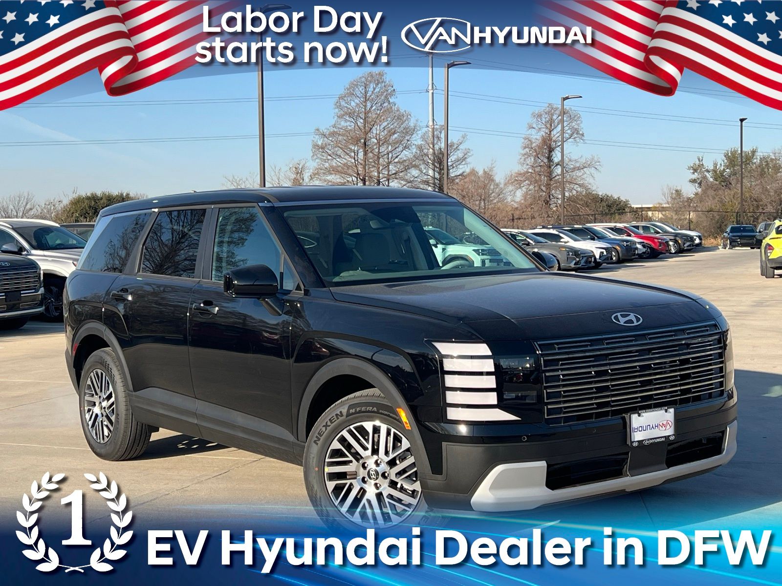 Abyss Black Pearl 2026 Hyundai Palisade SUV / Crossover Front-Wheel Drive 8-Speed Automatic