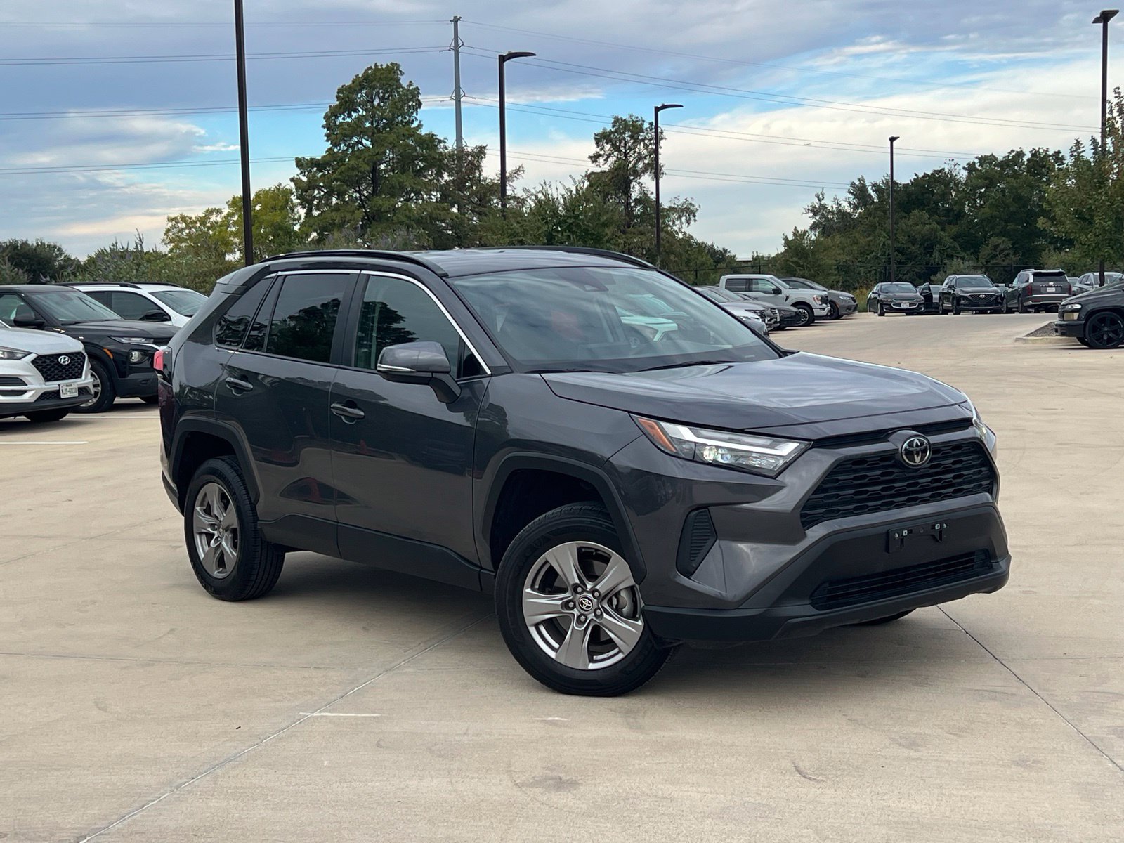 Magnetic Gray 2025 Toyota RAV4 SUV / Crossover Front-Wheel Drive 8-Speed Automatic