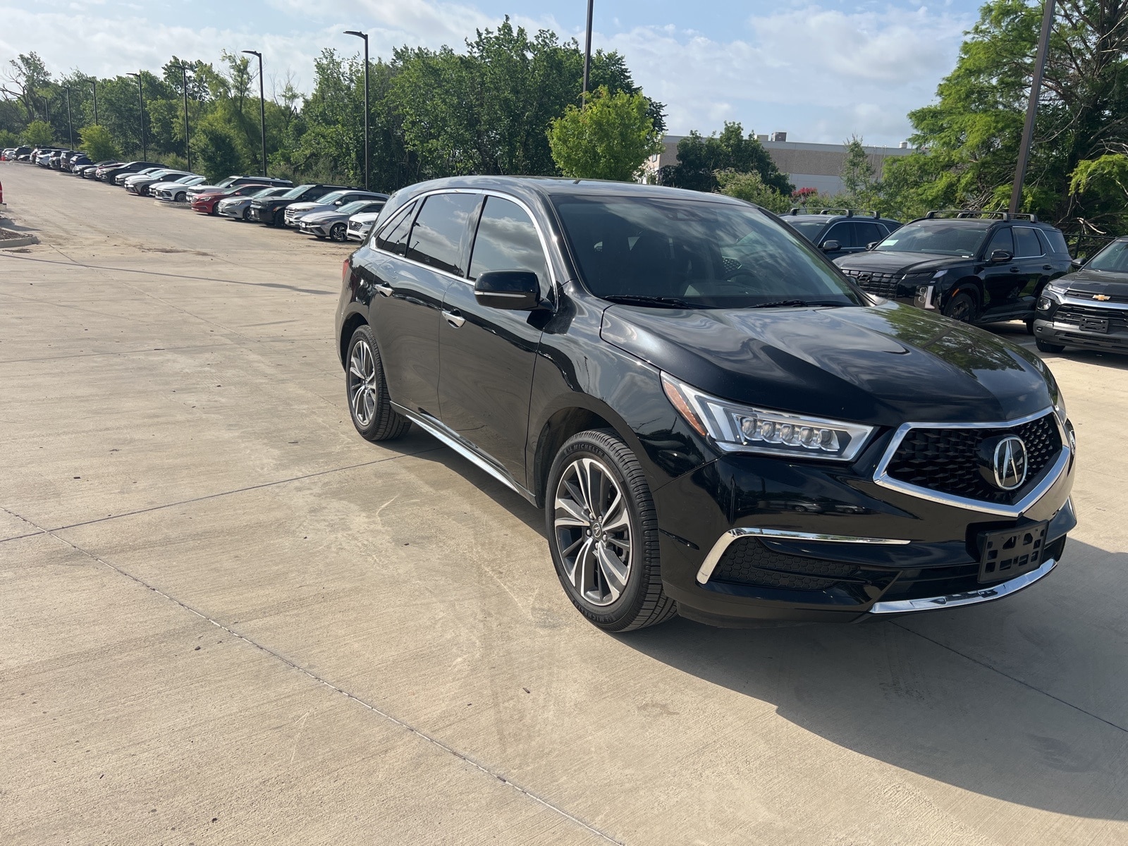 Used 2020 Acura MDX Technology Package with VIN 5J8YD3H59LL004612 for sale in Carrollton, TX