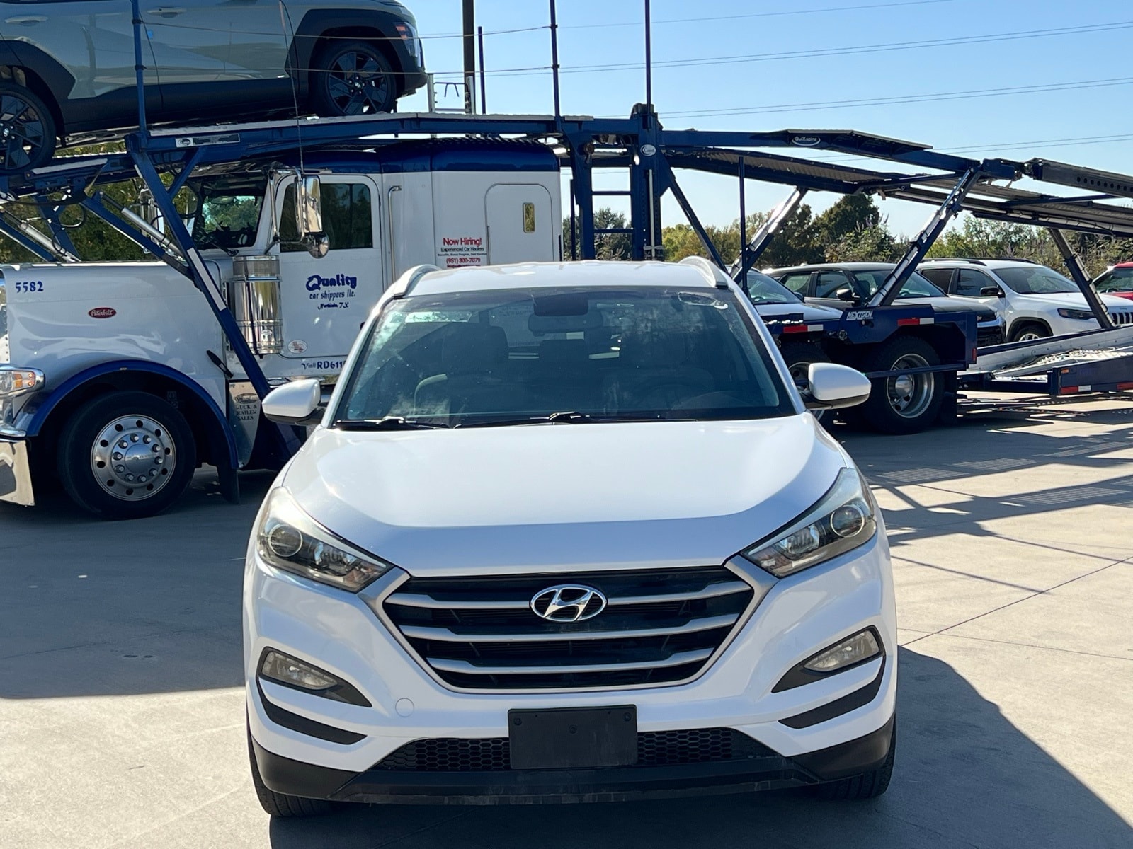 Used 2017 Hyundai Tucson SE with VIN KM8J33A43HU382555 for sale in Carrollton, TX