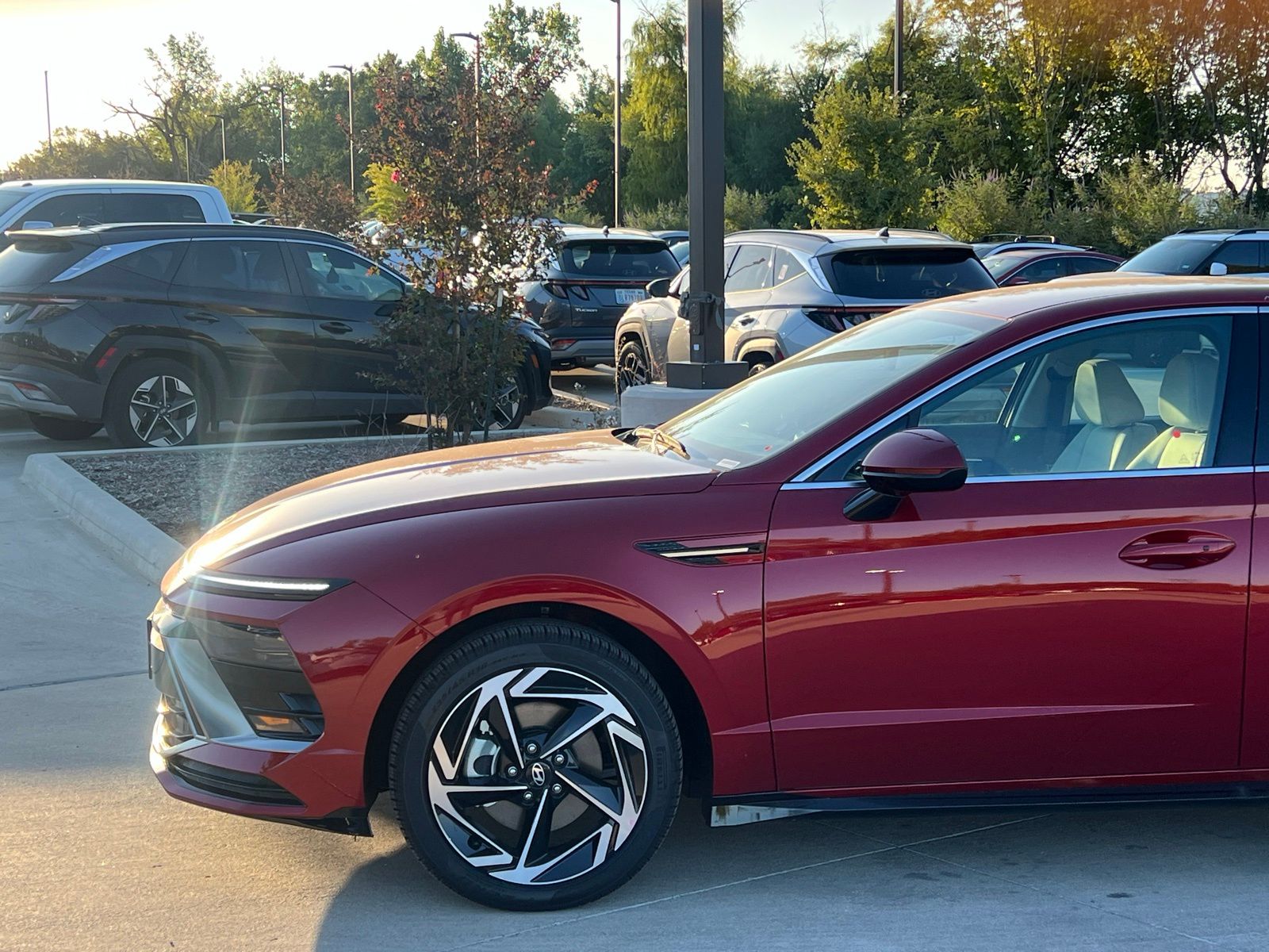 New 2026 Ultimate Red Hyundai SEL Sport image 7