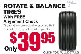 Rotate & Balance Tires