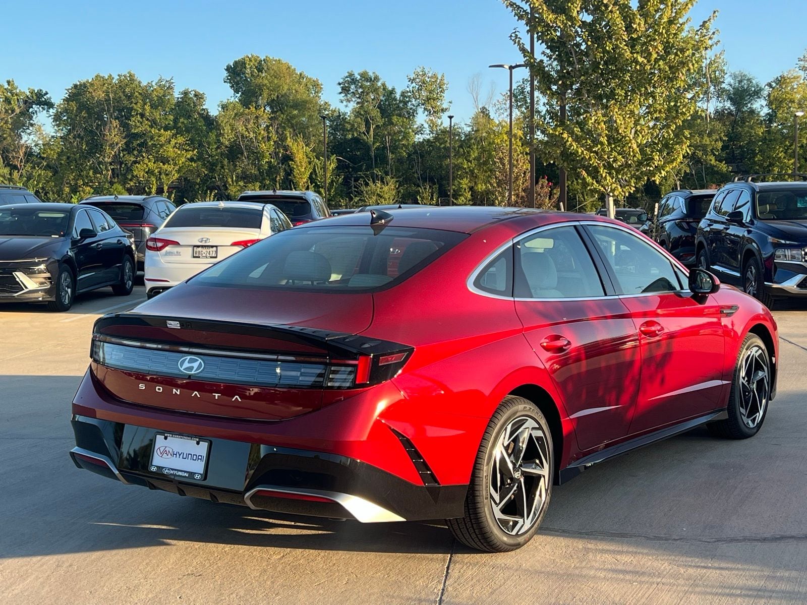 New 2026 Ultimate Red Hyundai SEL Sport image 11
