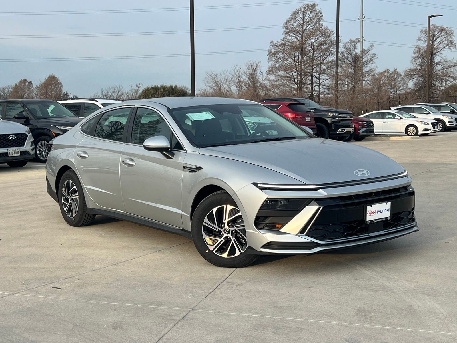 New 2026 Hyundai Sonata Hybrid Blue