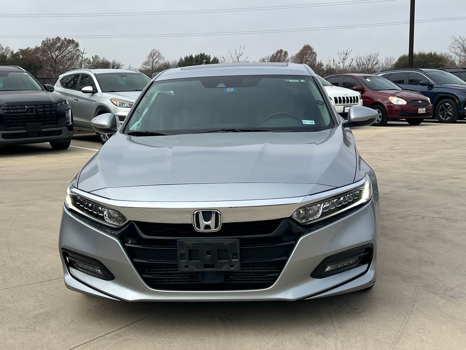 Used 2018 Honda Accord EX-L with VIN 1HGCV1F51JA103206 for sale in Carrollton, TX