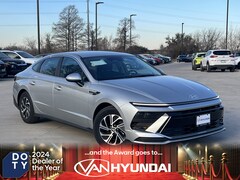 2026 Hyundai Sonata Hybrid Blue Sedan