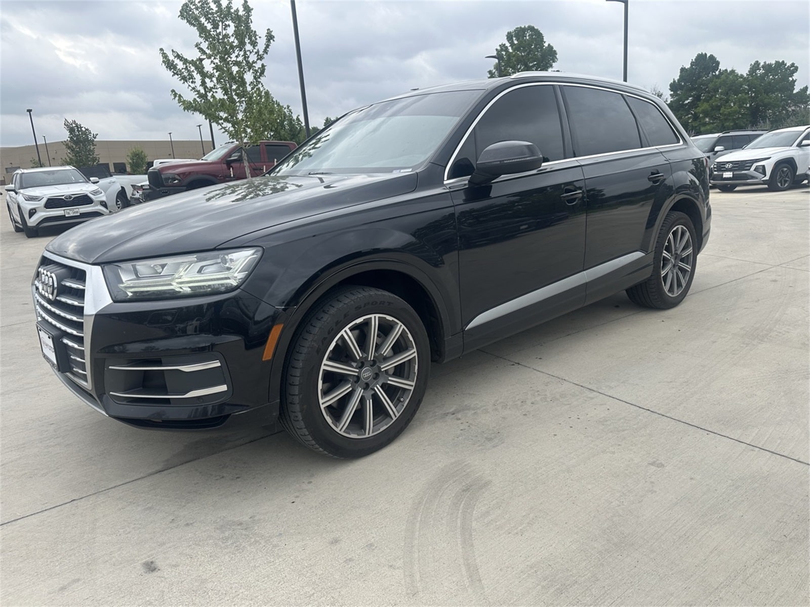 Used 2017 Audi Q7 Premium Plus with VIN WA1LAAF75HD024619 for sale in Carrollton, TX