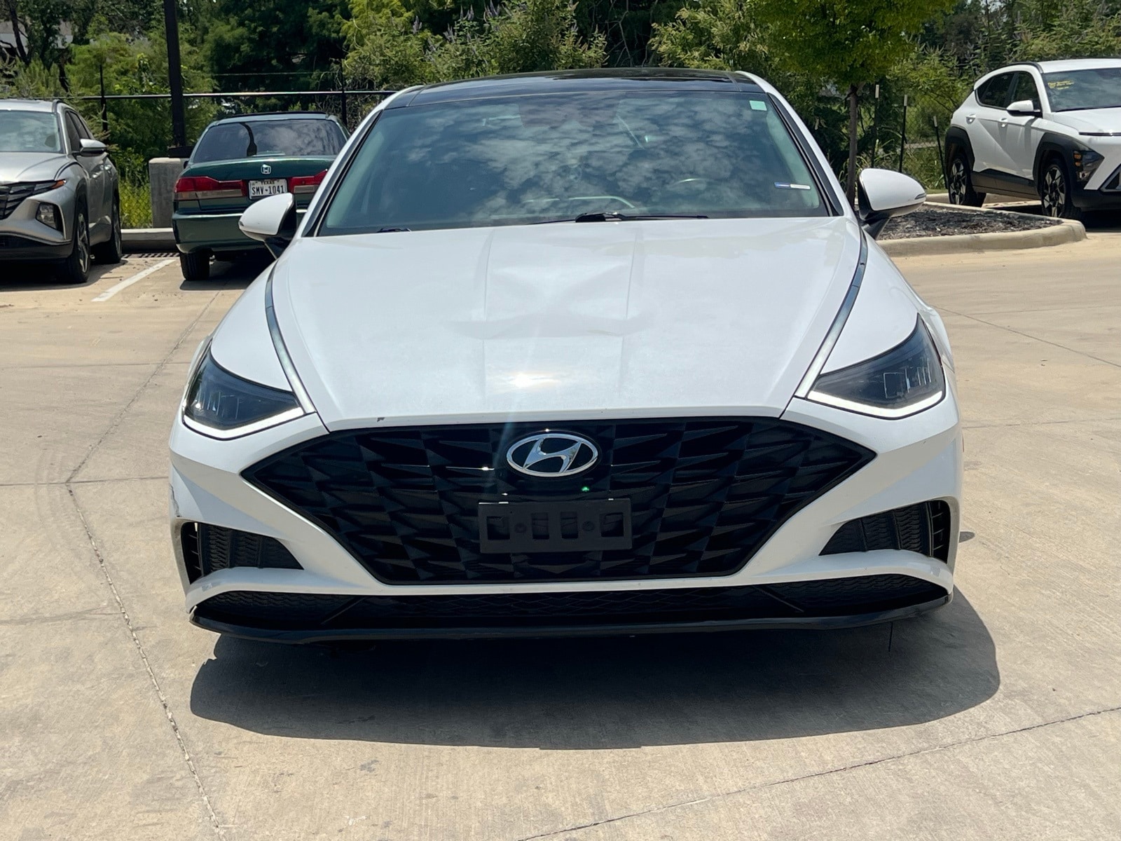 Used 2021 Hyundai Sonata SEL with VIN 5NPEF4JA4MH104051 for sale in Carrollton, TX