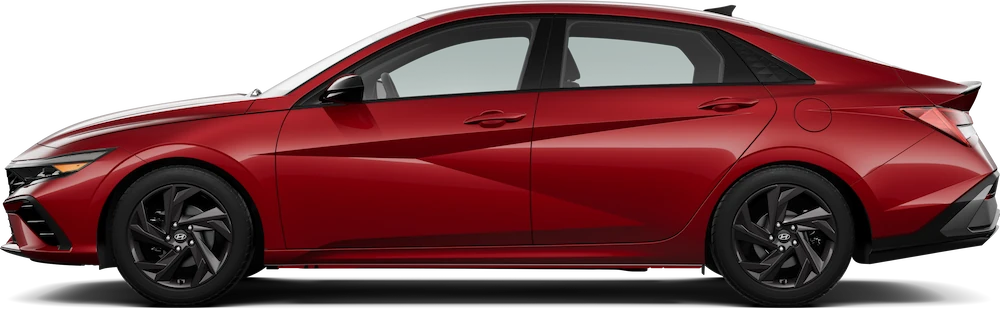 Hyundai Elantra Side Profile