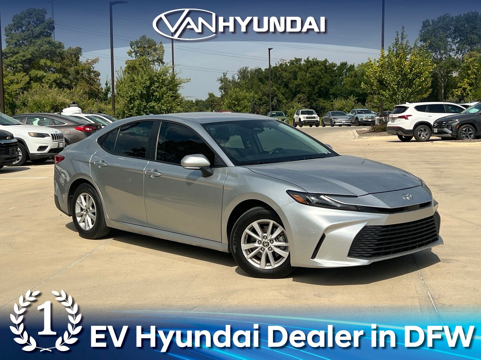 Celestial Silver 2026 Toyota Camry Sedan Front-Wheel Drive Continuously Variable Transmission