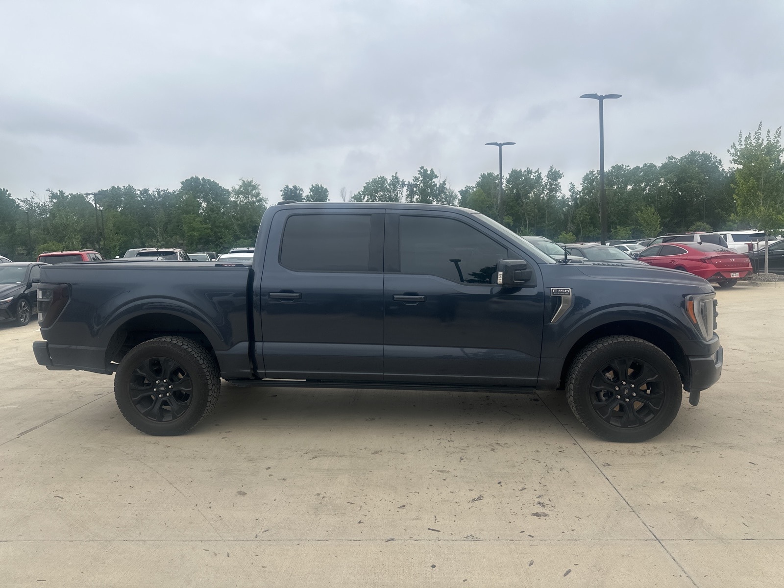 Used 2022 Ford F-150 Platinum with VIN 1FTFW1E87NFB01750 for sale in Carrollton, TX