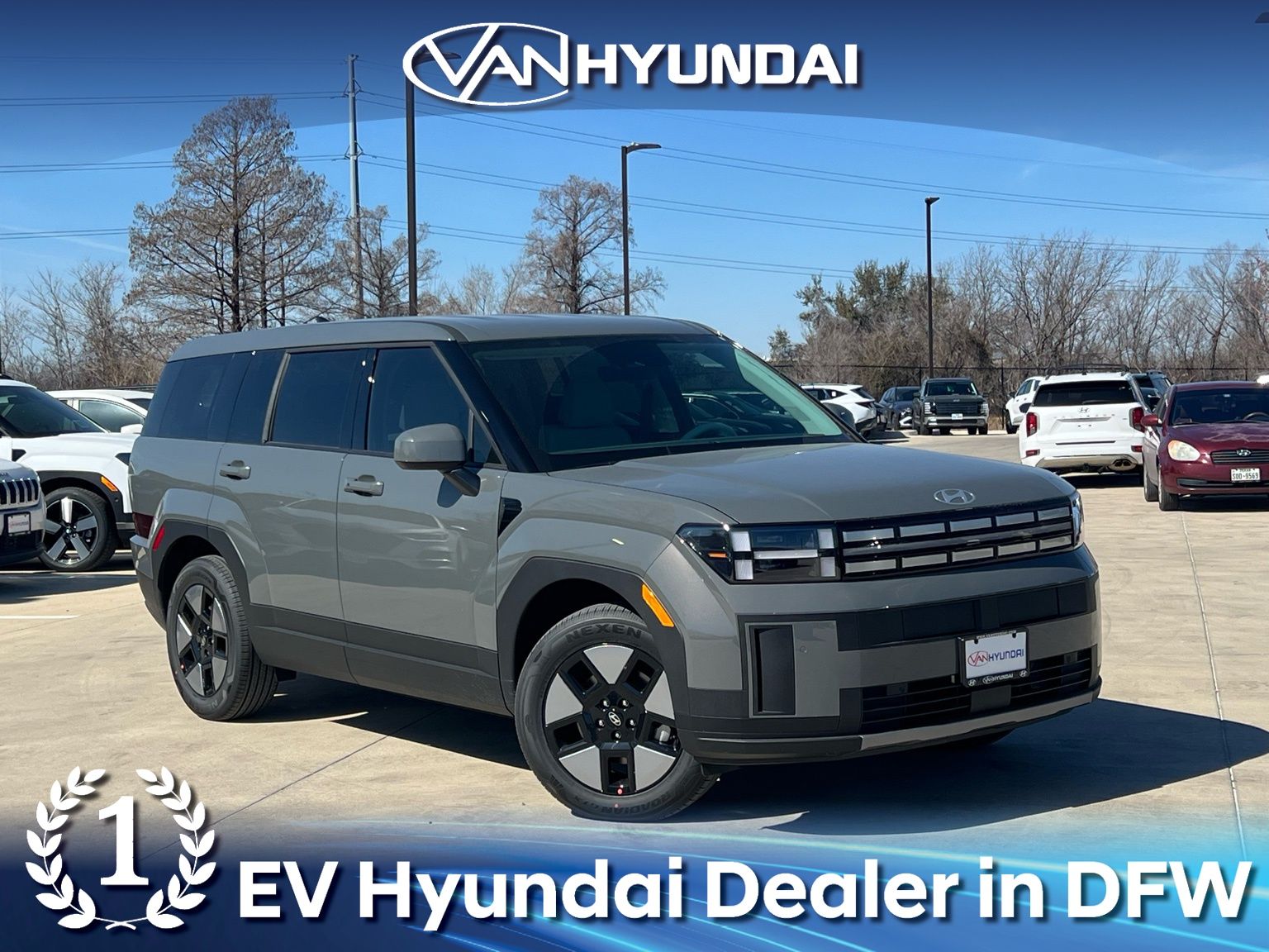 Hampton Gray 2026 Hyundai Santa Fe Hybrid SUV / Crossover Front-Wheel Drive 6-Speed Automatic