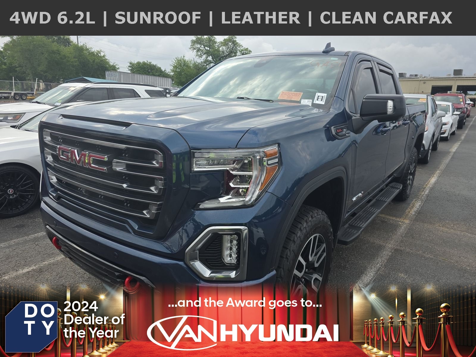 Used 2019 GMC Sierra 1500 AT4 with VIN 1GTP9EEL7KZ203390 for sale in Carrollton, TX