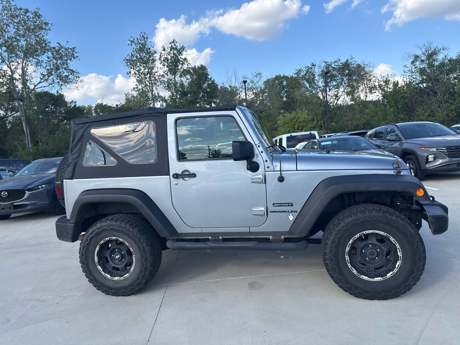 Used 2015 Jeep Wrangler Sport with VIN 1C4AJWAG1FL750157 for sale in Carrollton, TX