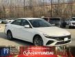 New 2026 Hyundai Elantra Hybrid Blue Sedan