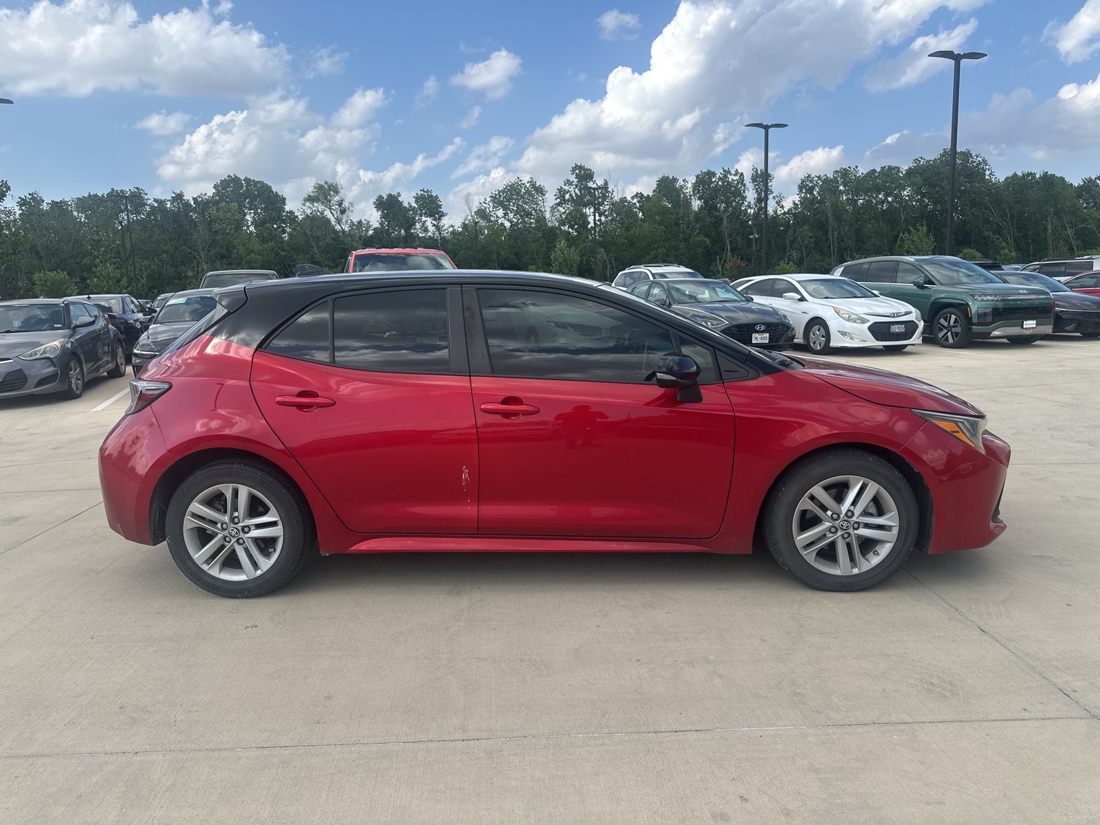 Used 2022 Toyota Corolla Hatchback SE with VIN JTND4MBE8N3187768 for sale in Carrollton, TX