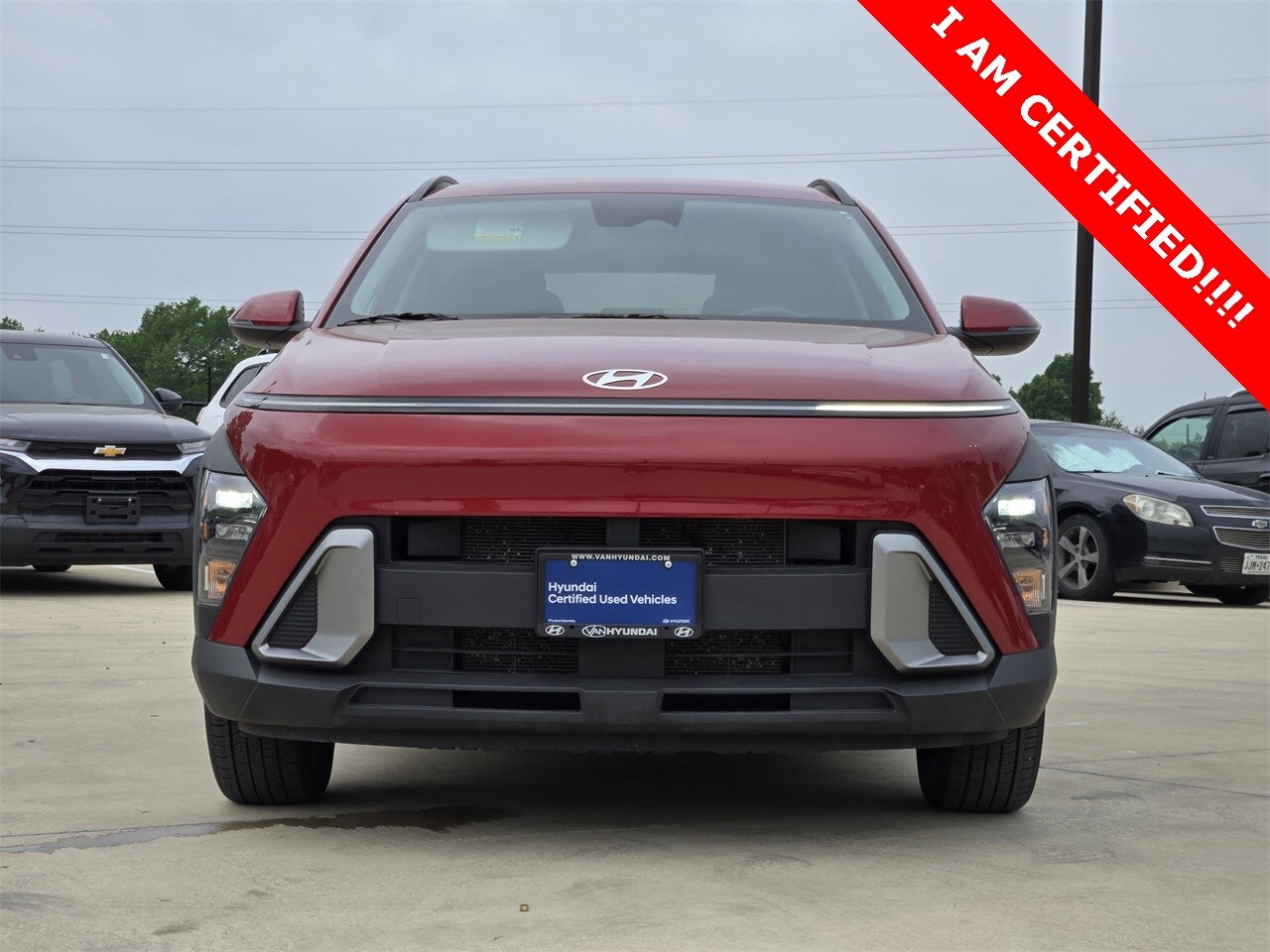 Certified 2024 Hyundai Kona SEL with VIN KM8HB3AB9RU168431 for sale in Carrollton, TX
