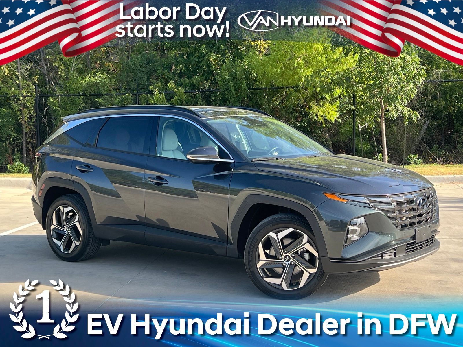 Portofino Gray 2023 Hyundai Tucson SUV / Crossover All-Wheel Drive 8-Speed Automatic