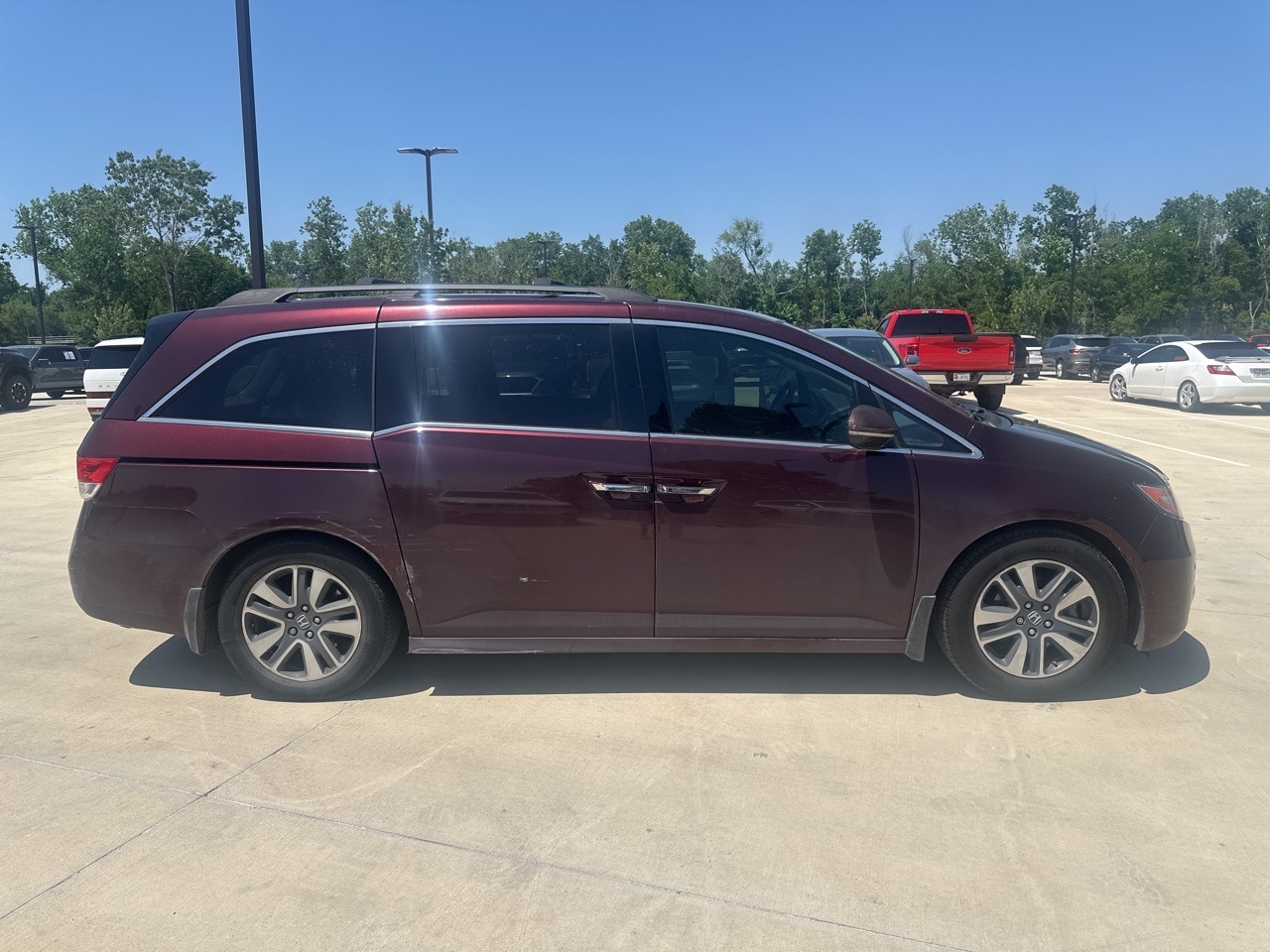 Used 2014 Honda Odyssey Touring Elite with VIN 5FNRL5H90EB028338 for sale in Carrollton, TX