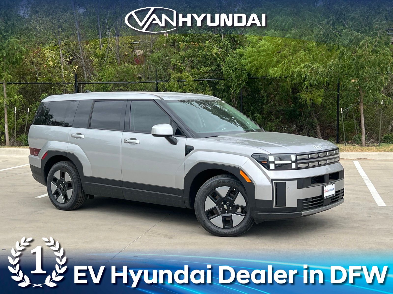 Shimmering Silver 2026 Hyundai Santa Fe Hybrid SUV / Crossover Front-Wheel Drive 6-Speed Automatic