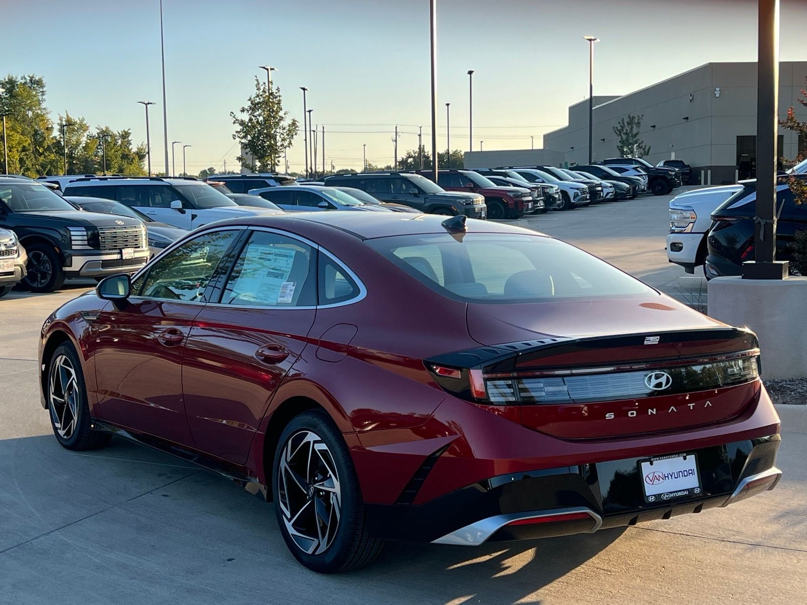 New 2026 Ultimate Red Hyundai SEL Sport image 9