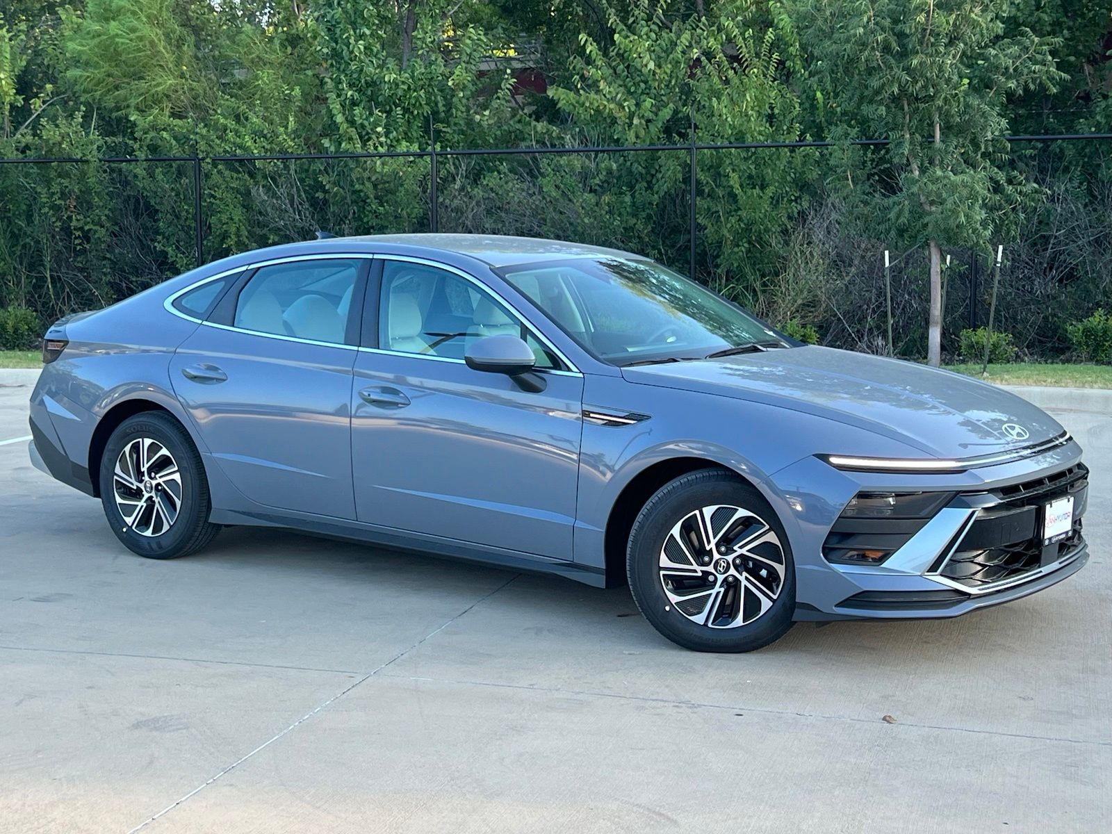 New 2026 Hyundai Sonata Hybrid Blue