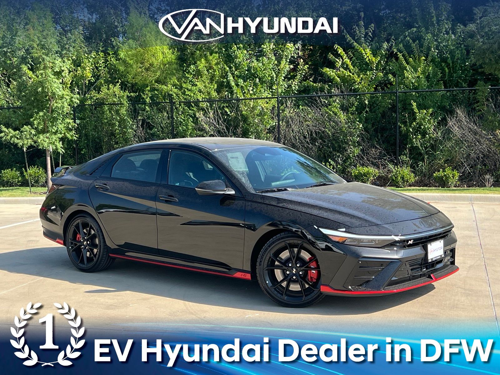 Abyss Black 2026 Hyundai Elantra N Sedan Front-Wheel Drive 8-Speed Automatic