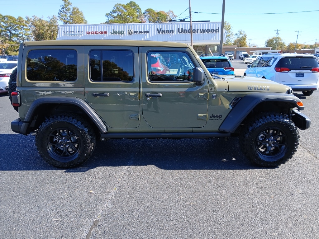 New 2026 Jeep Wrangler 4-DOOR WILLYS Sport Utility