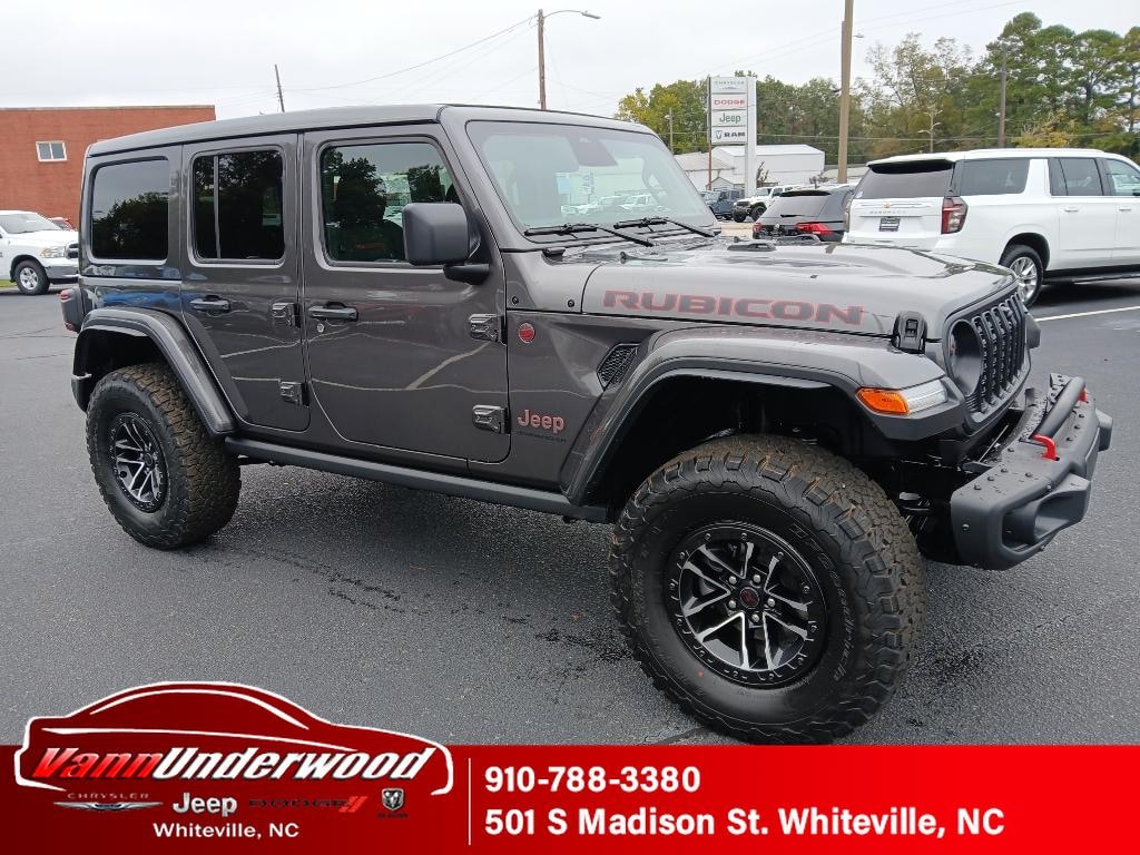New 2026 Jeep Wrangler 4-DOOR RUBICON X Sport Utility