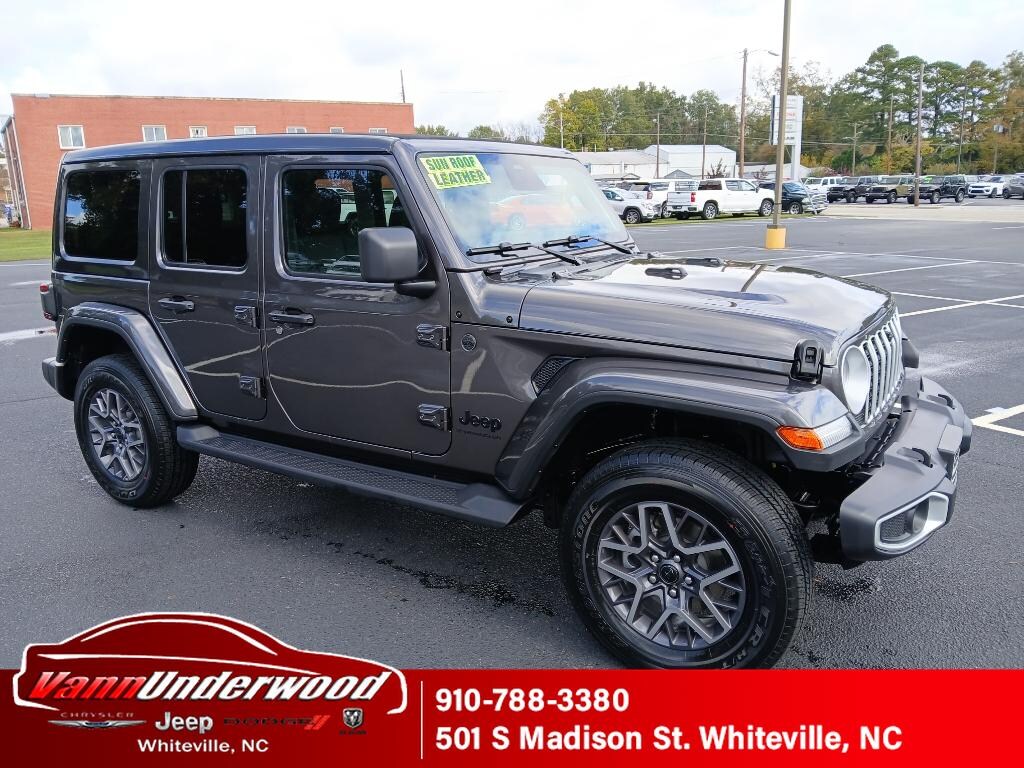 New 2026 Jeep Wrangler 4-DOOR SAHARA Sport Utility