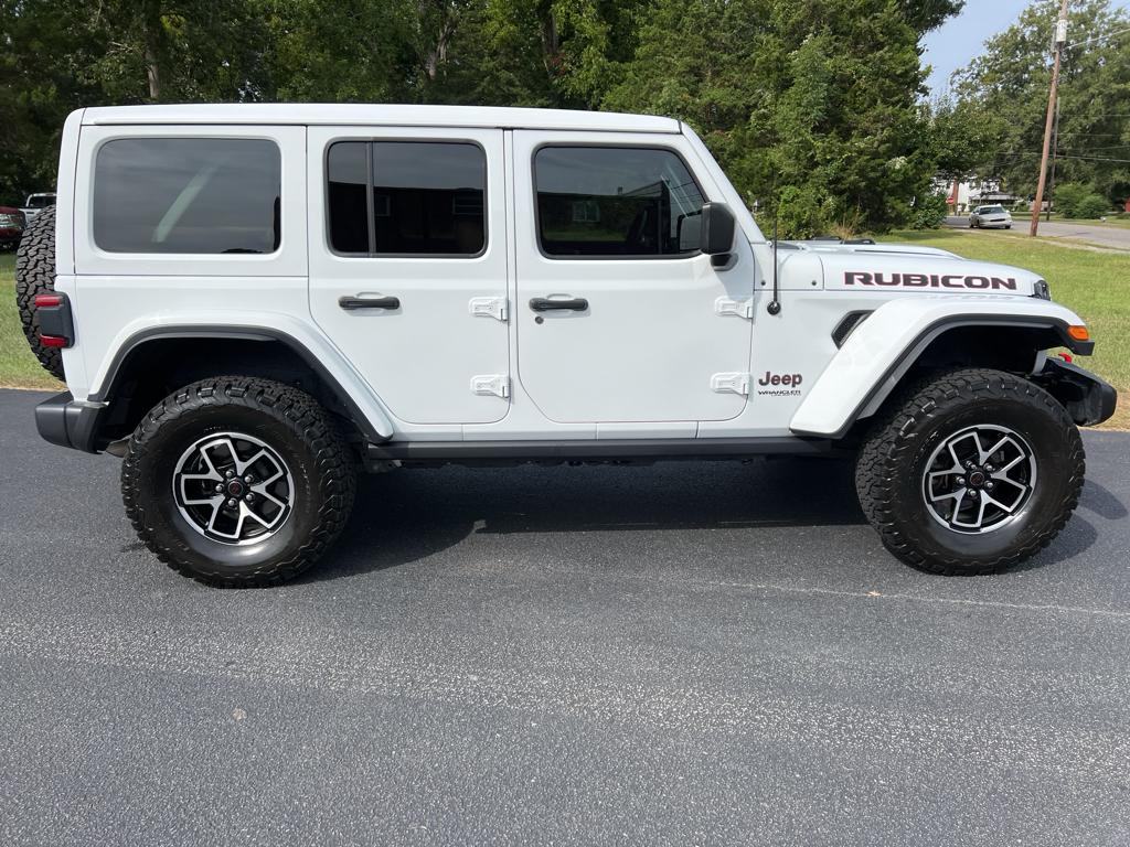 Used 2021 Jeep Wrangler Unlimited Rubicon with VIN 1C4HJXFG7MW589077 for sale in Whiteville, NC