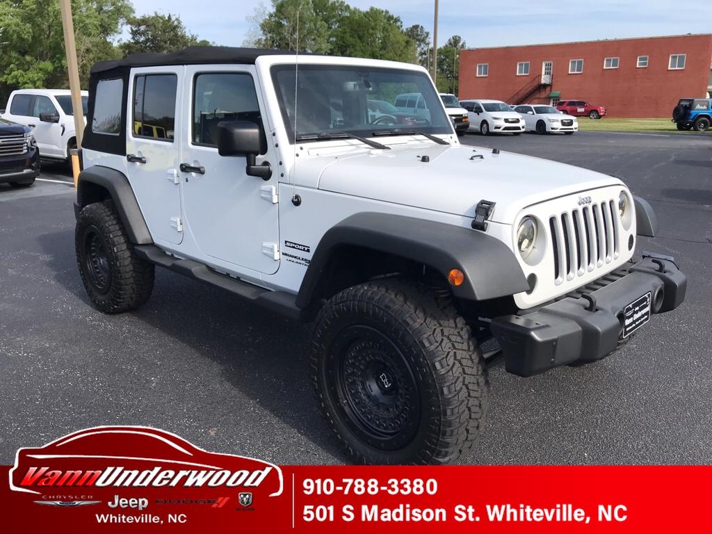 2018 Jeep Wrangler JK Unlimited Sport S