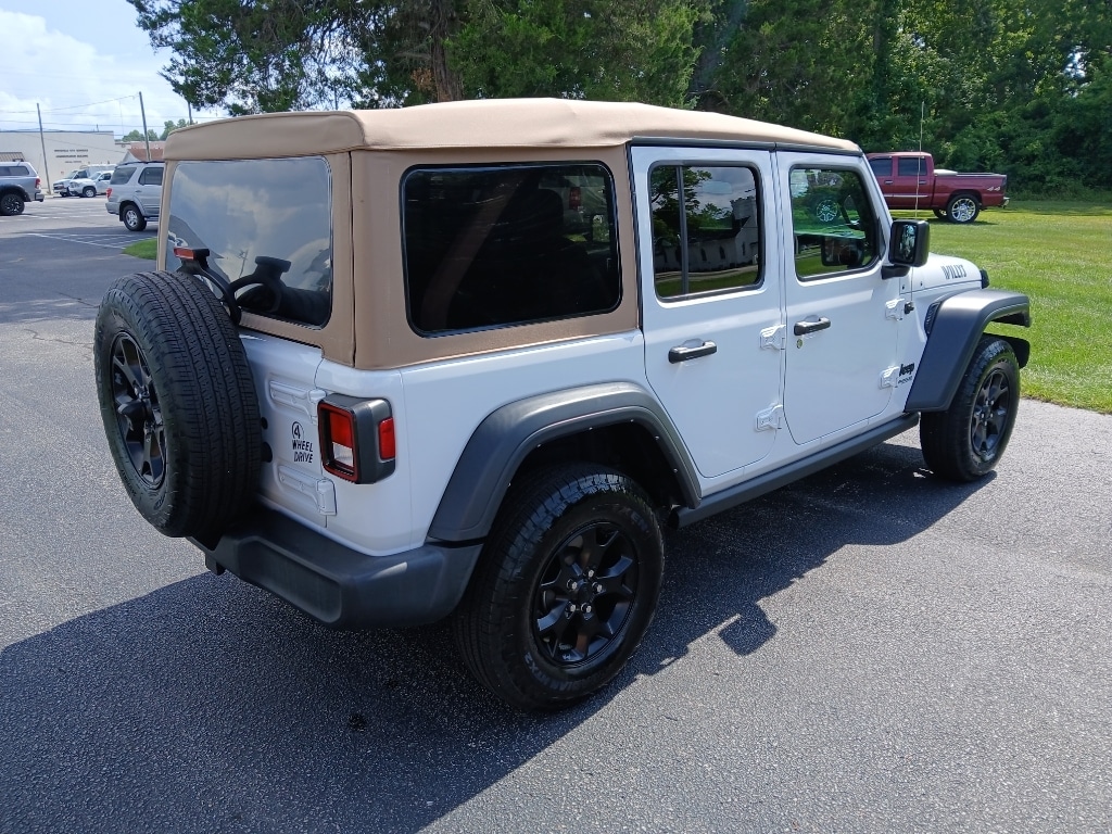 Used 2022 Jeep Wrangler Unlimited Willys Sport Utility