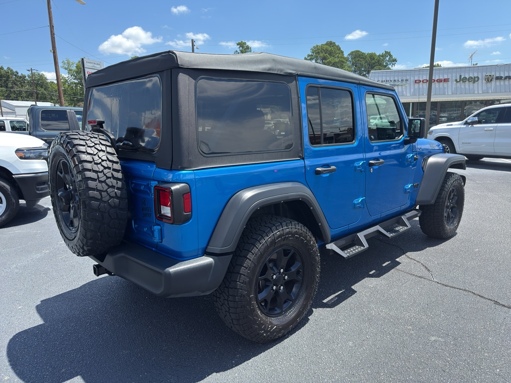 Used 2021 Jeep Wrangler Unlimited Willys Sport Sport Utility