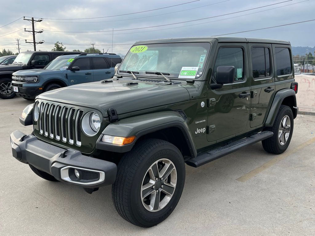 2021 Jeep Wrangler Unlimited Sahara photo 2