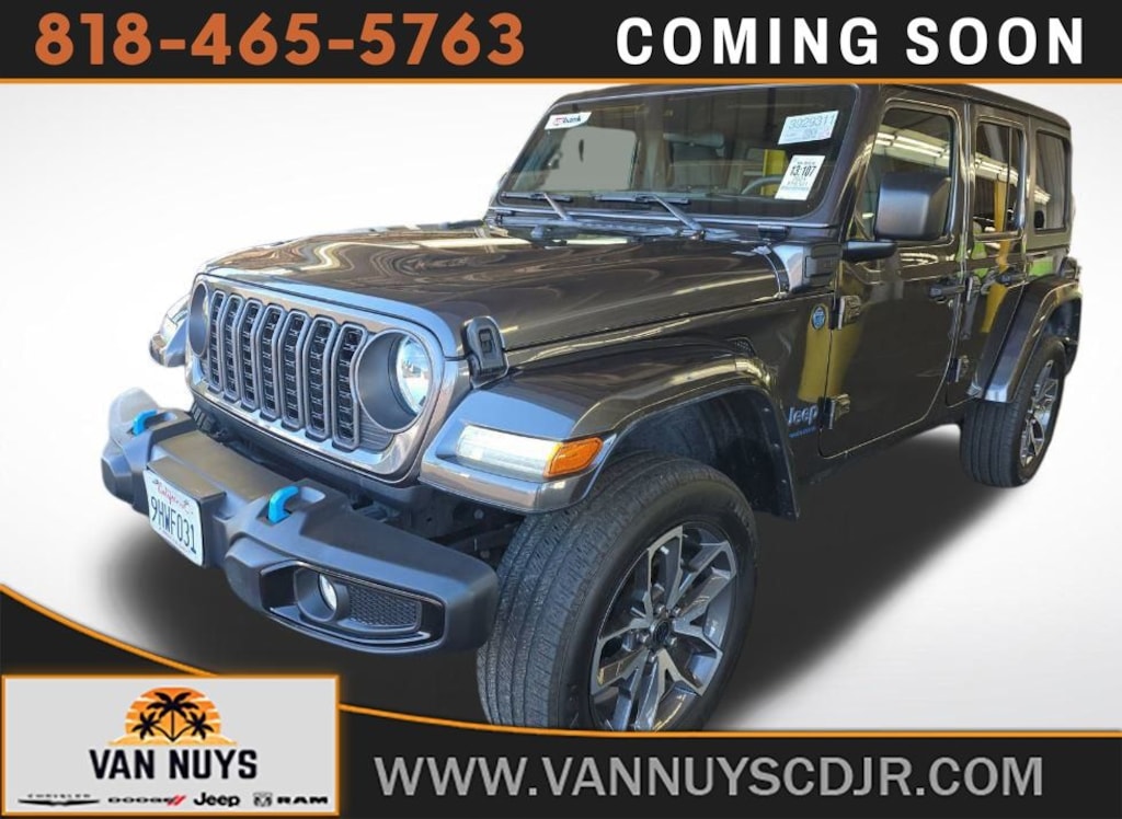 Used 2024 Jeep Wrangler 4xe Sport SUV