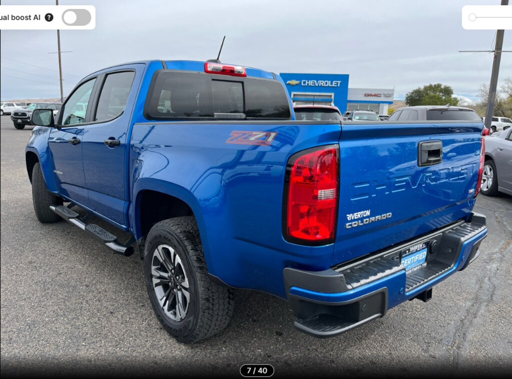 Used 2022 Chevrolet Colorado Z71 Truck Crew Cab