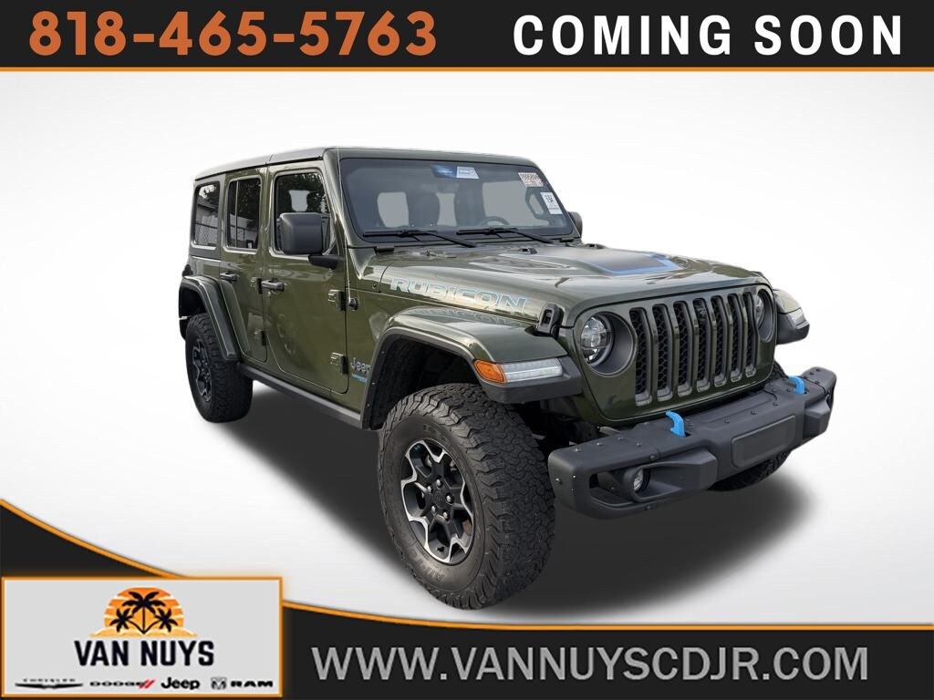 Used 2022 Jeep Wrangler Unlimited 4xe Rubicon SUV