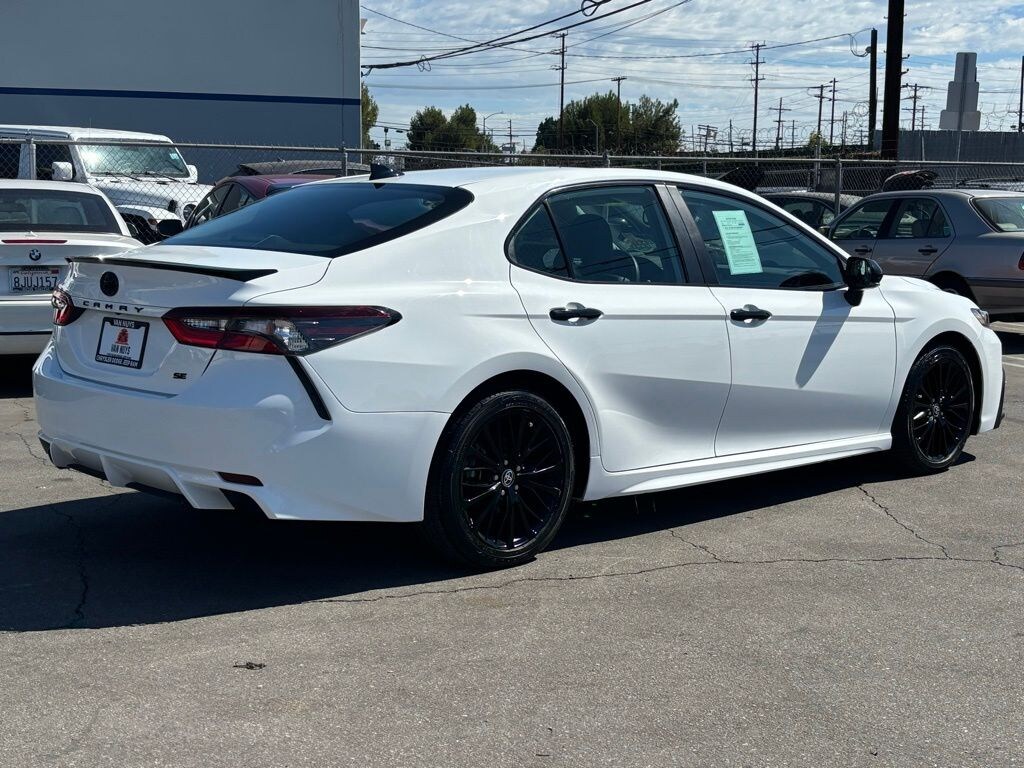 Used 2022 Toyota Camry Hybrid SE Nightshade Sedan