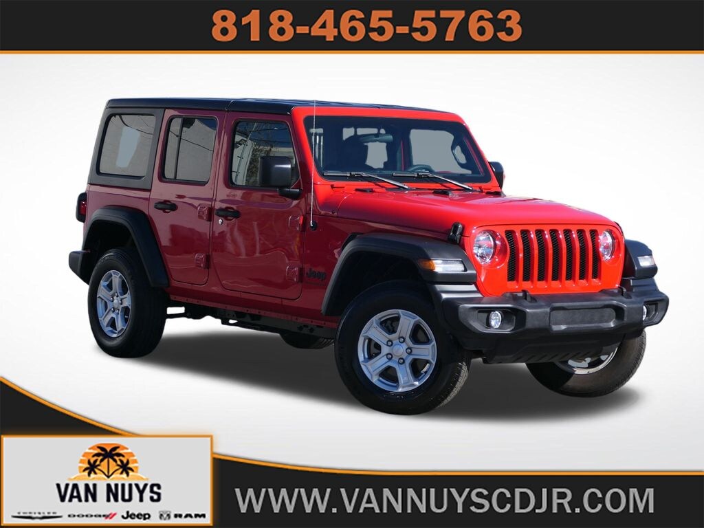 Used 2023 Jeep Wrangler 4-DOOR SPORT 4X4 SUV