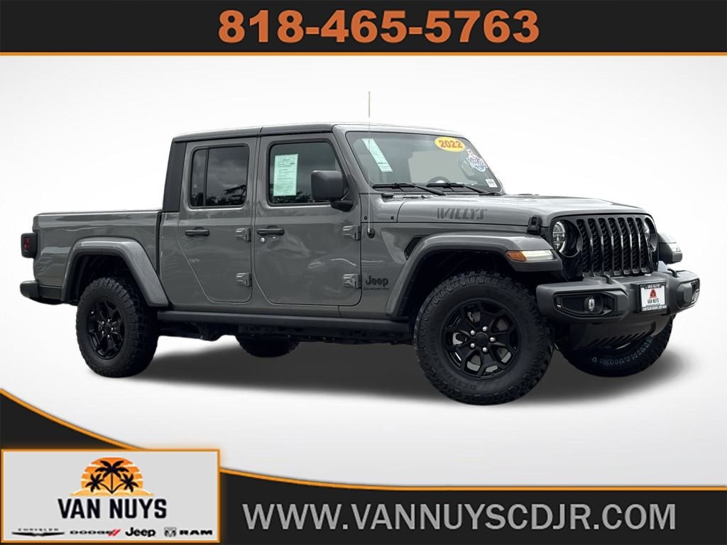 Used 2022 Jeep Gladiator Sport Truck Crew Cab