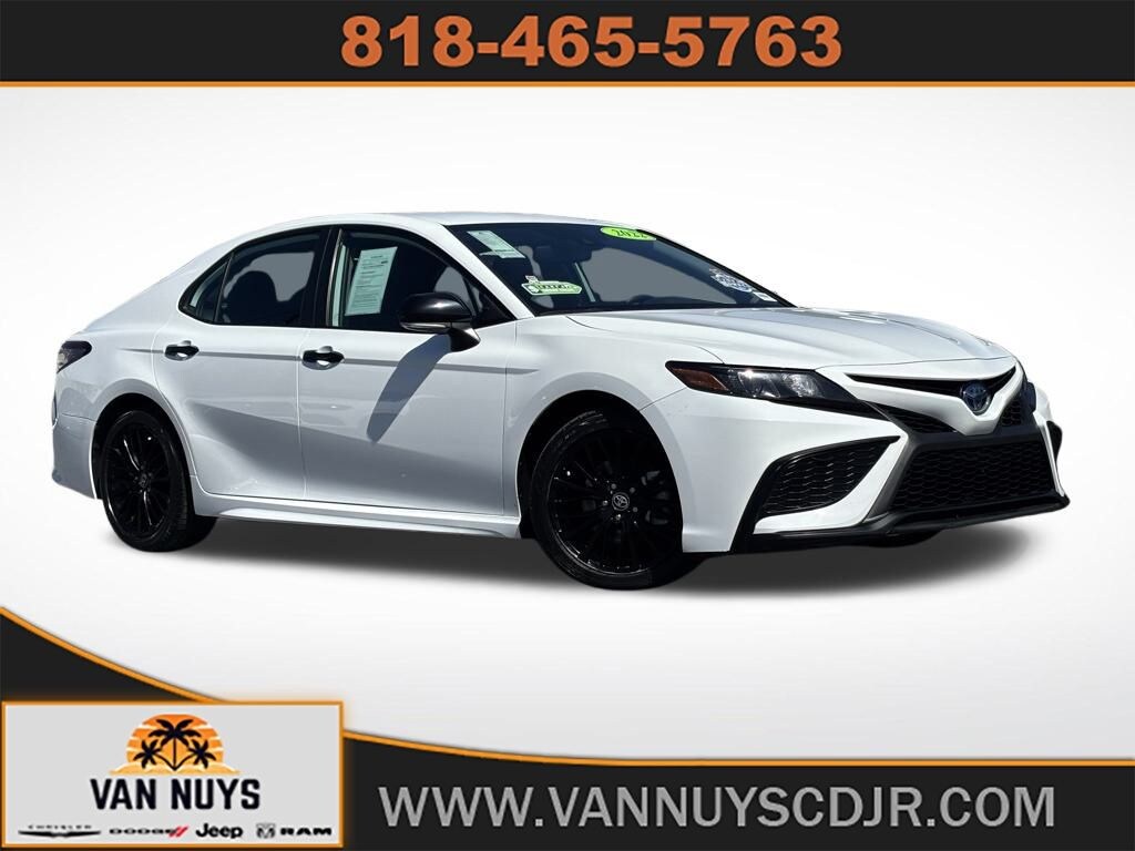 Used 2022 Toyota Camry Hybrid SE Nightshade Sedan
